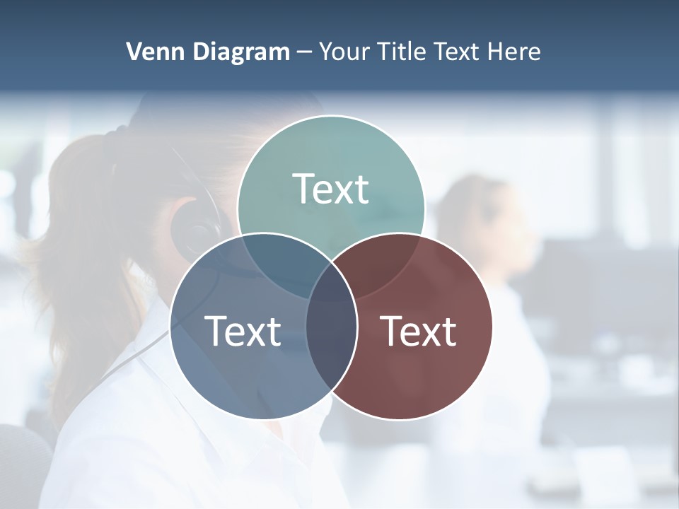 Professional Close Up Manager PowerPoint Template