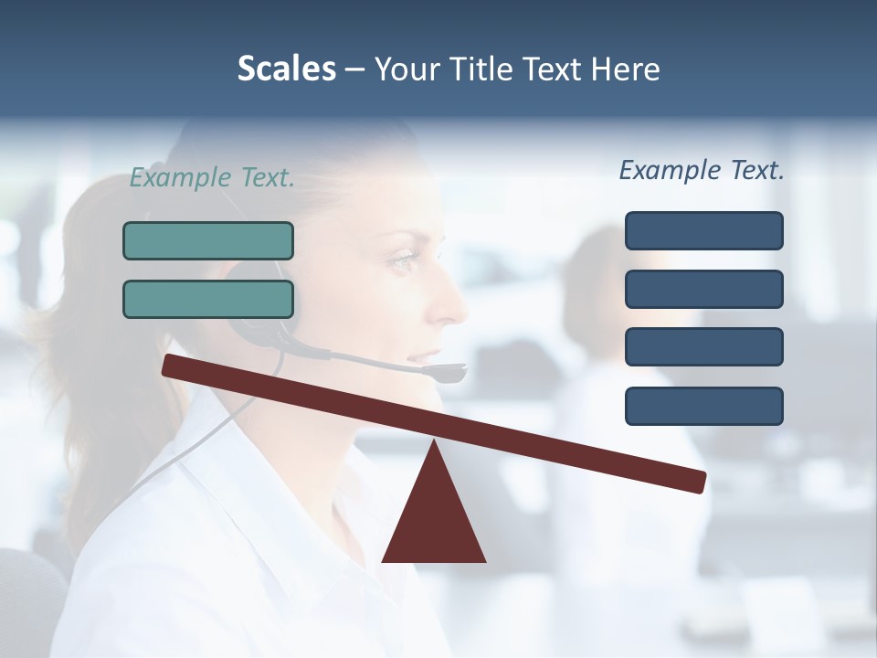 Professional Close Up Manager PowerPoint Template