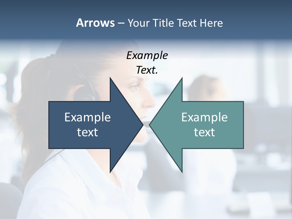 Professional Close Up Manager PowerPoint Template