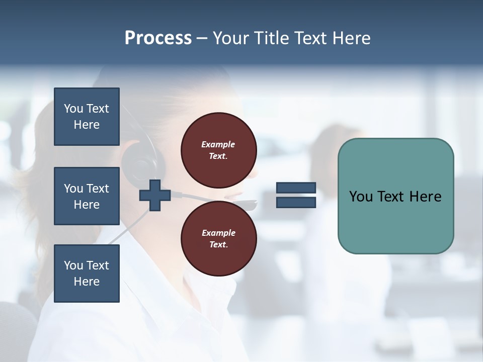 Professional Close Up Manager PowerPoint Template