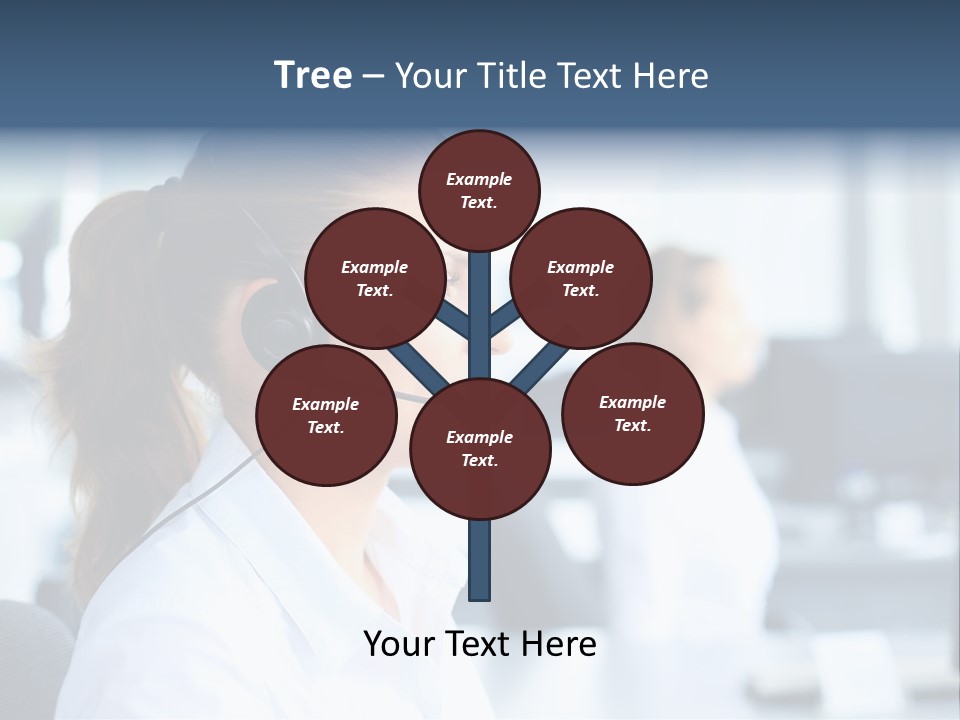 Professional Close Up Manager PowerPoint Template