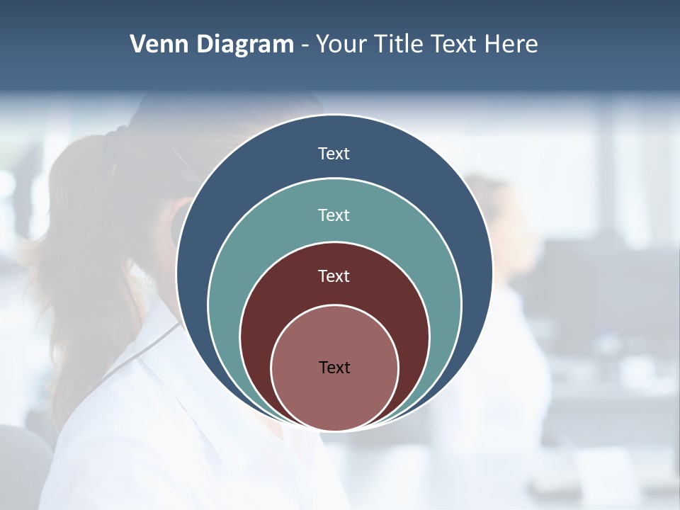 Professional Close Up Manager PowerPoint Template
