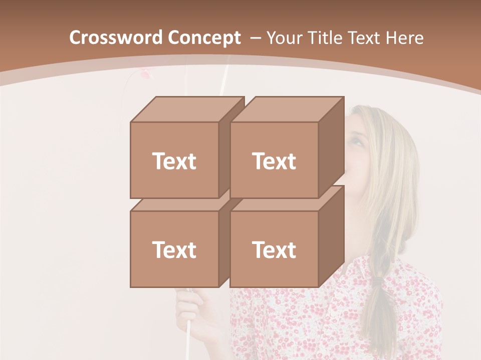 Shot  Hair PowerPoint Template