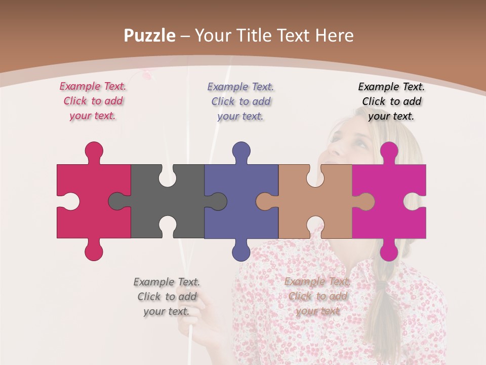 Shot  Hair PowerPoint Template