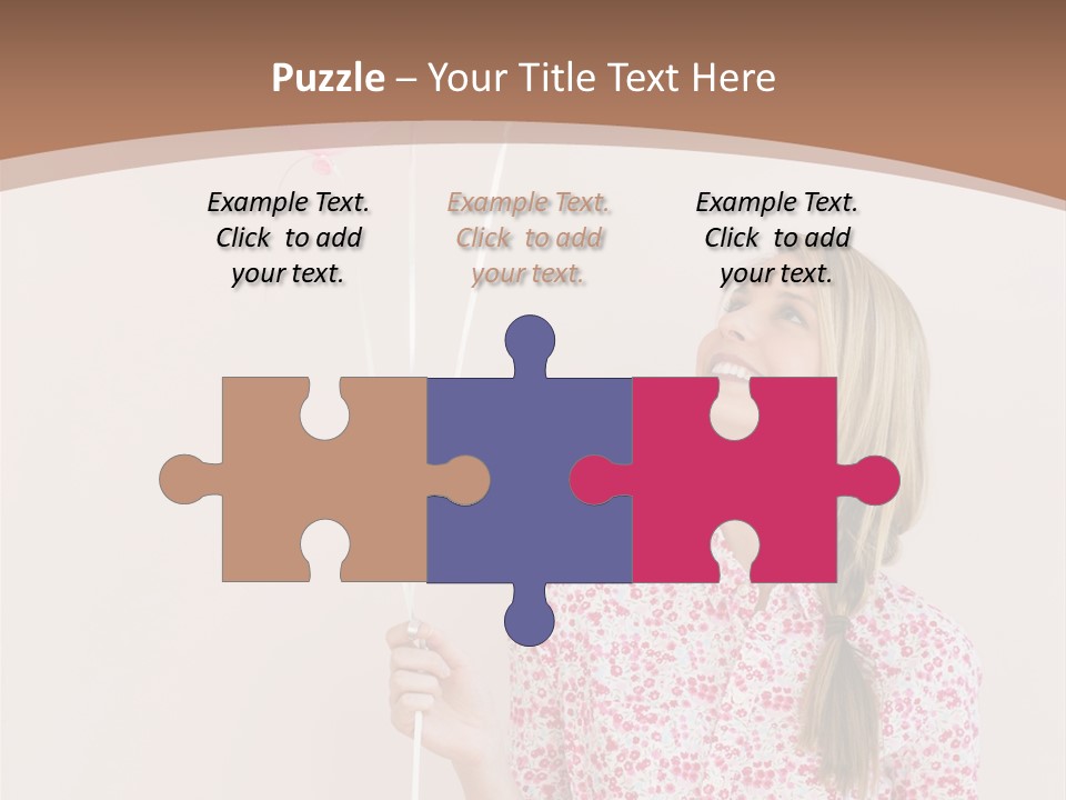 Shot  Hair PowerPoint Template