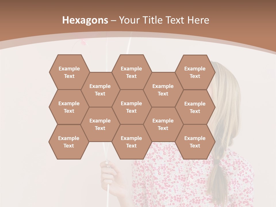 Shot  Hair PowerPoint Template