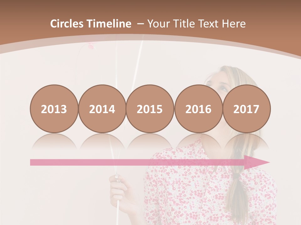 Shot  Hair PowerPoint Template