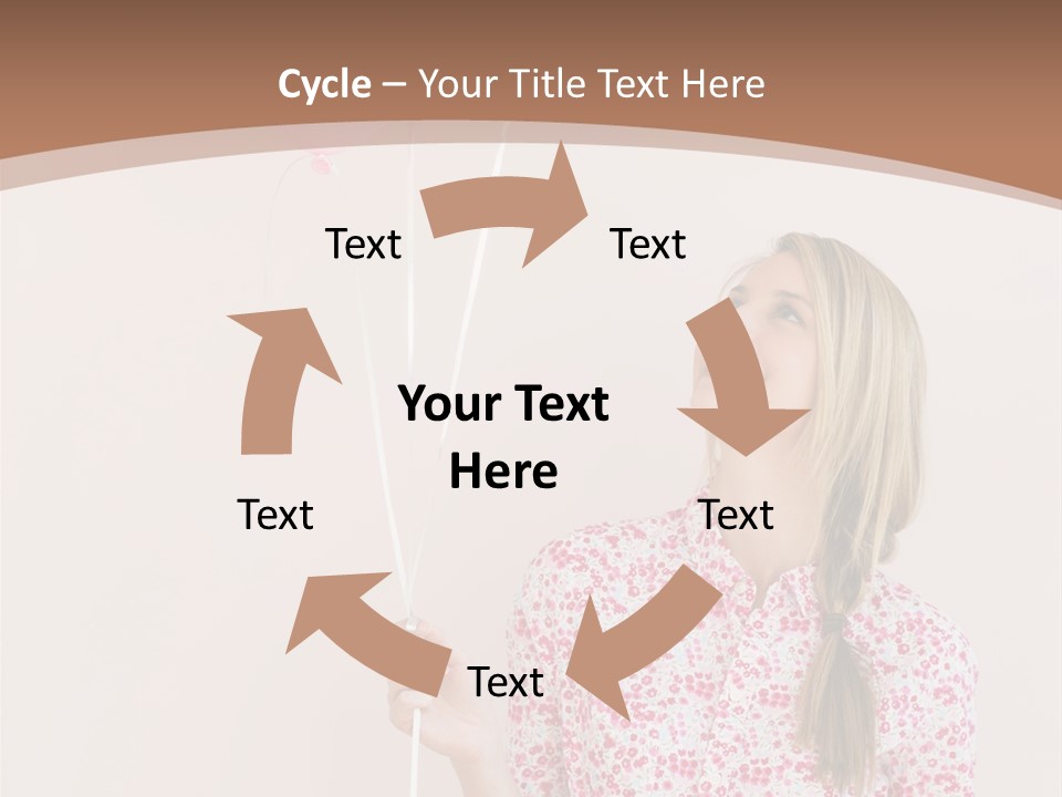 Shot  Hair PowerPoint Template
