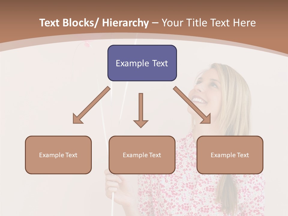 Shot  Hair PowerPoint Template