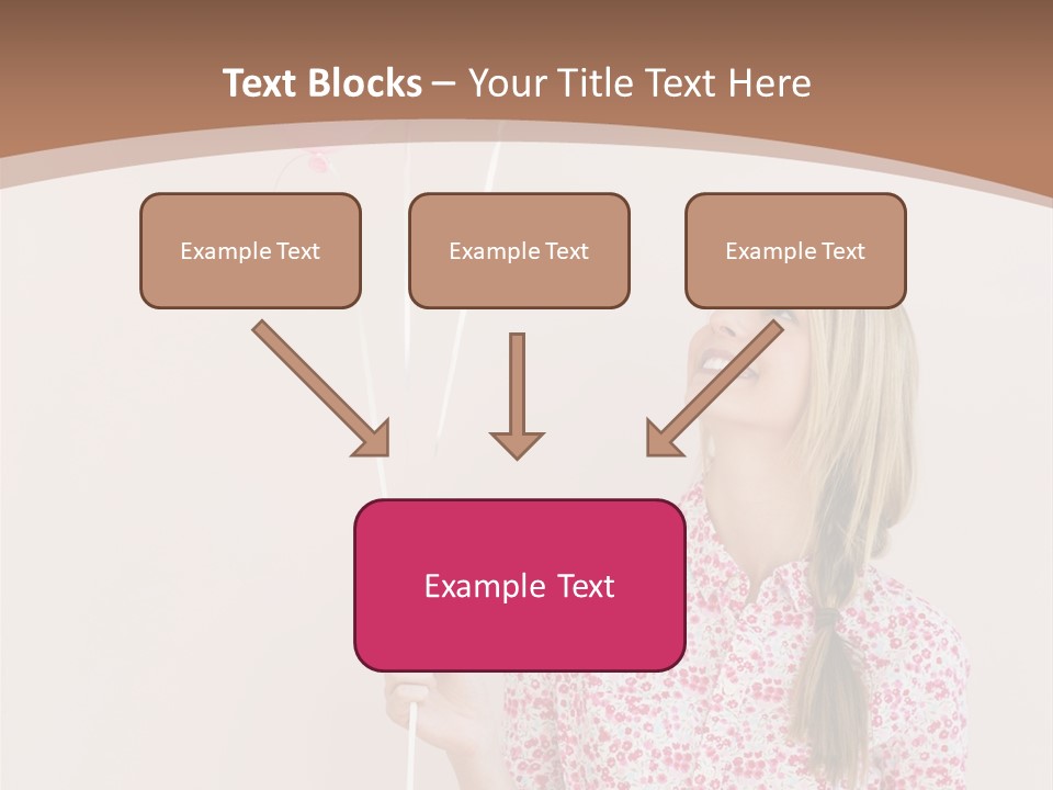 Shot  Hair PowerPoint Template