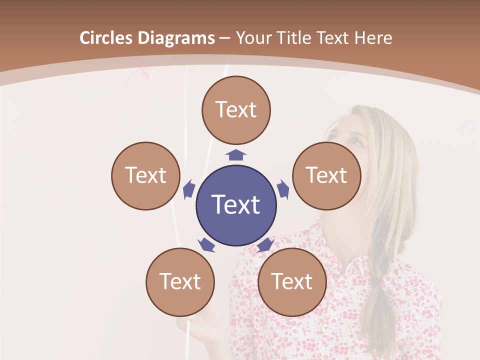 Shot  Hair PowerPoint Template