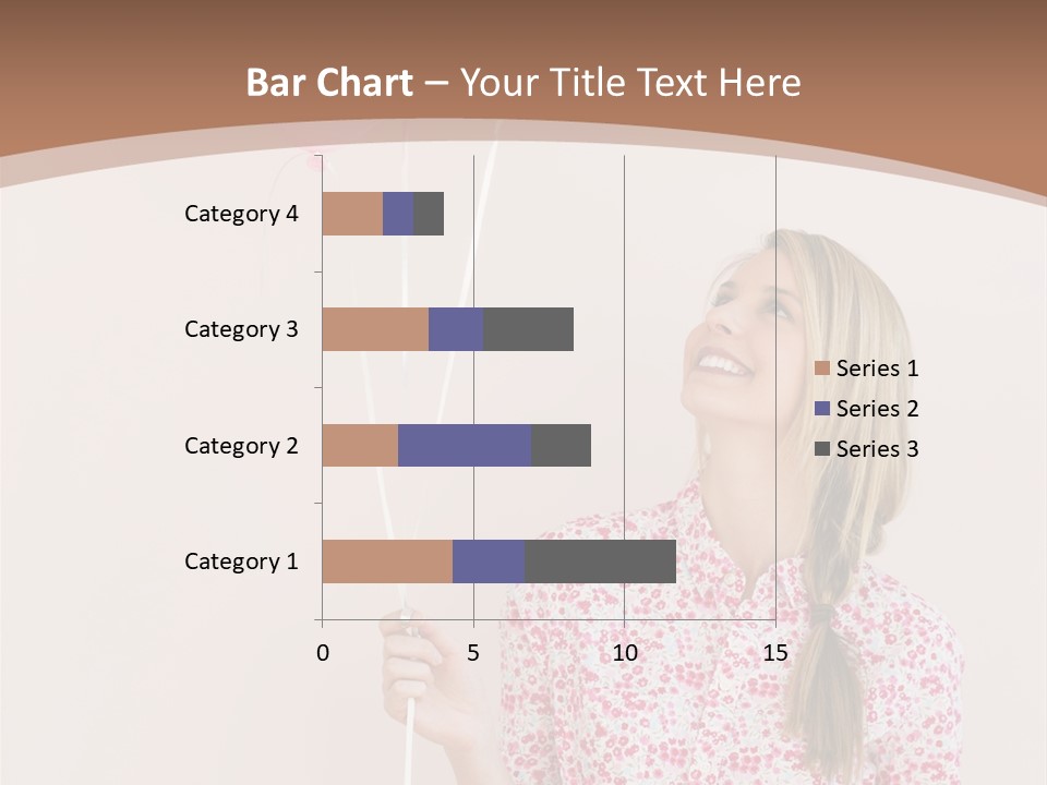 Shot  Hair PowerPoint Template