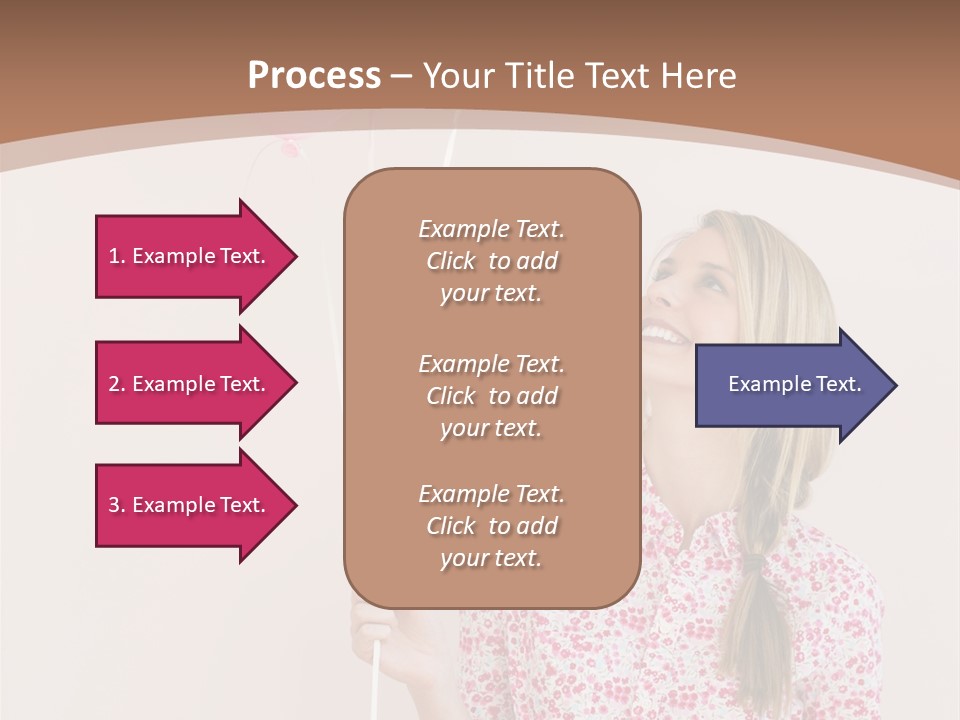Shot  Hair PowerPoint Template