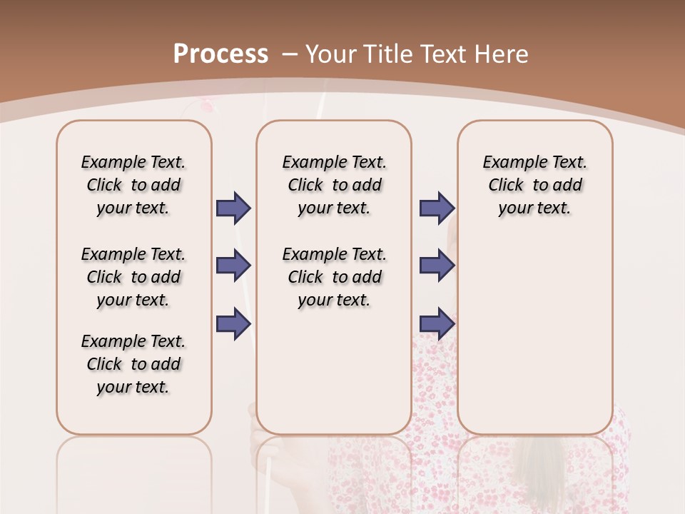 Shot  Hair PowerPoint Template