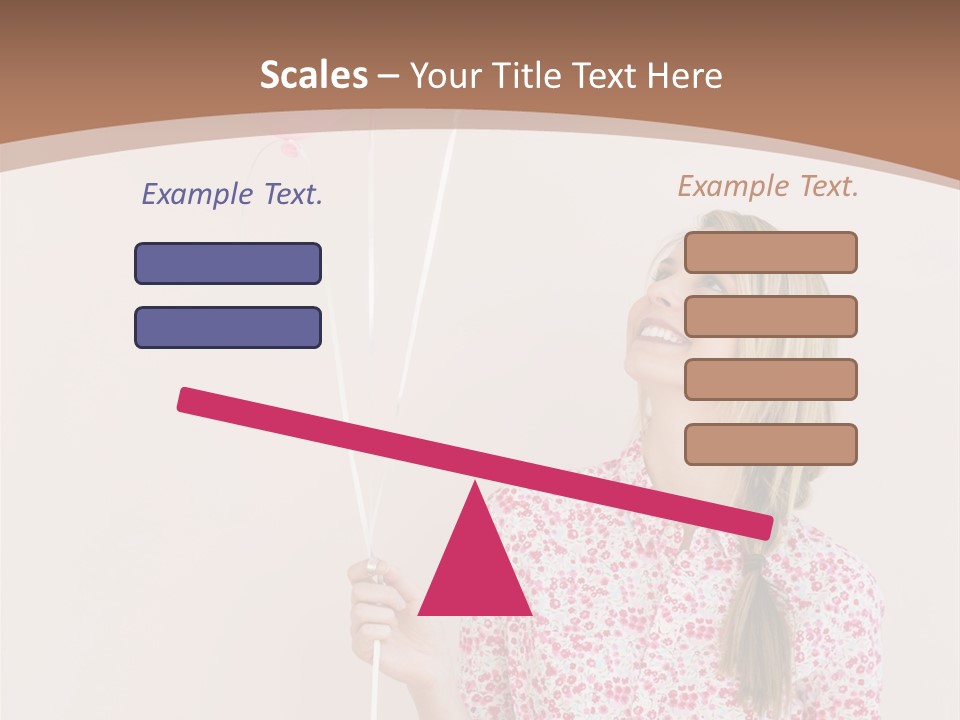 Shot  Hair PowerPoint Template