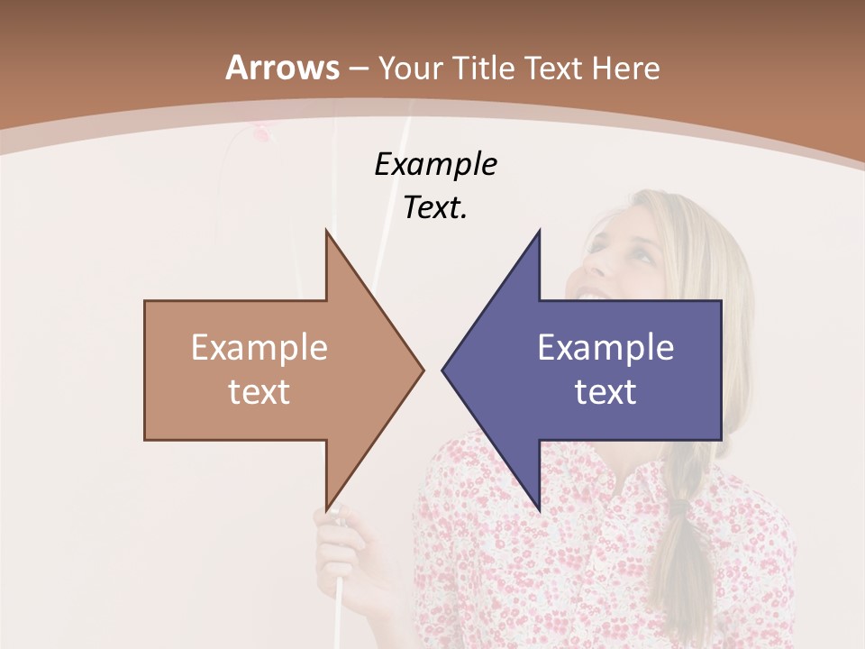 Shot  Hair PowerPoint Template