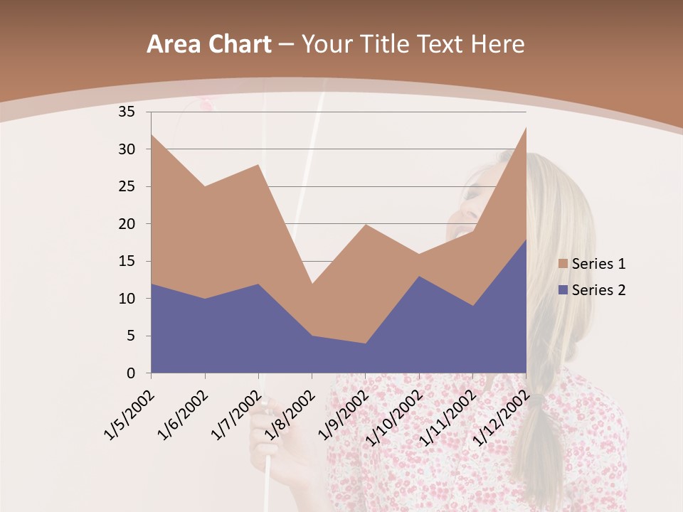 Shot  Hair PowerPoint Template