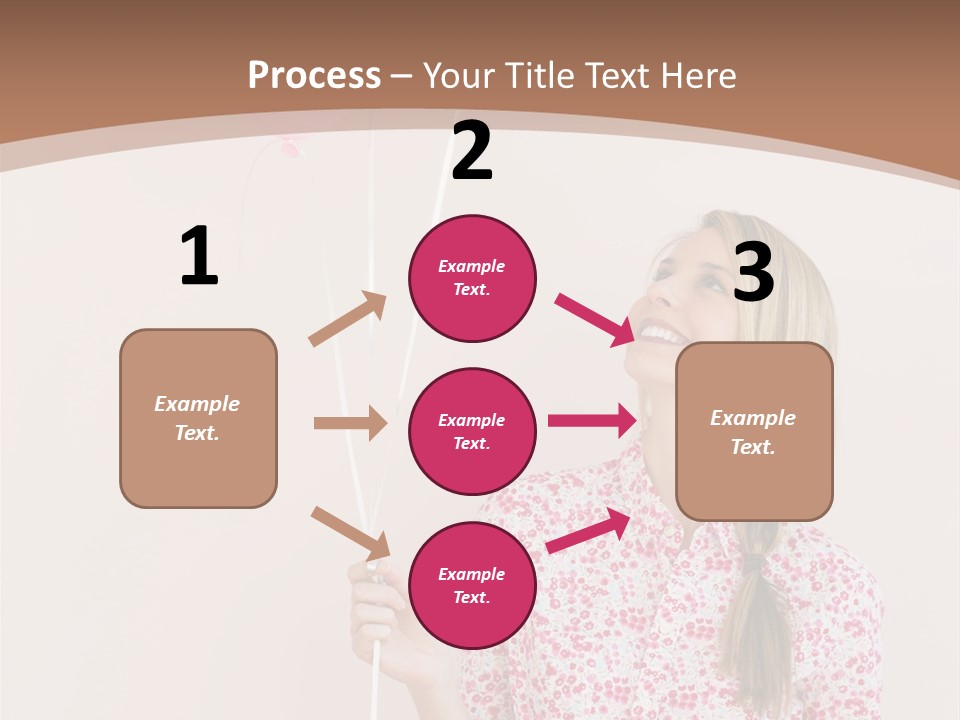 Shot  Hair PowerPoint Template