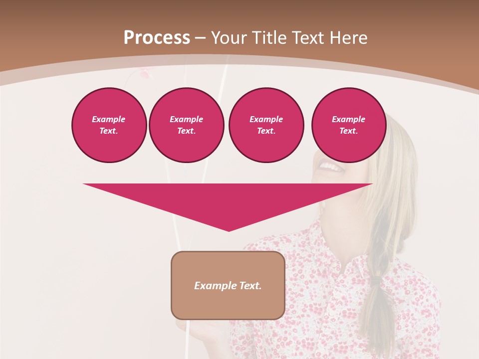 Shot  Hair PowerPoint Template