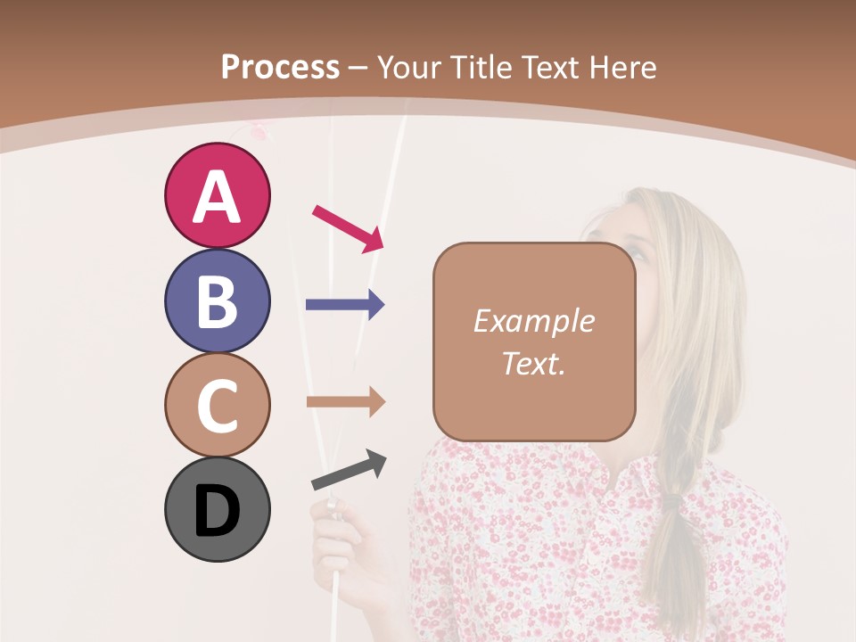 Shot  Hair PowerPoint Template