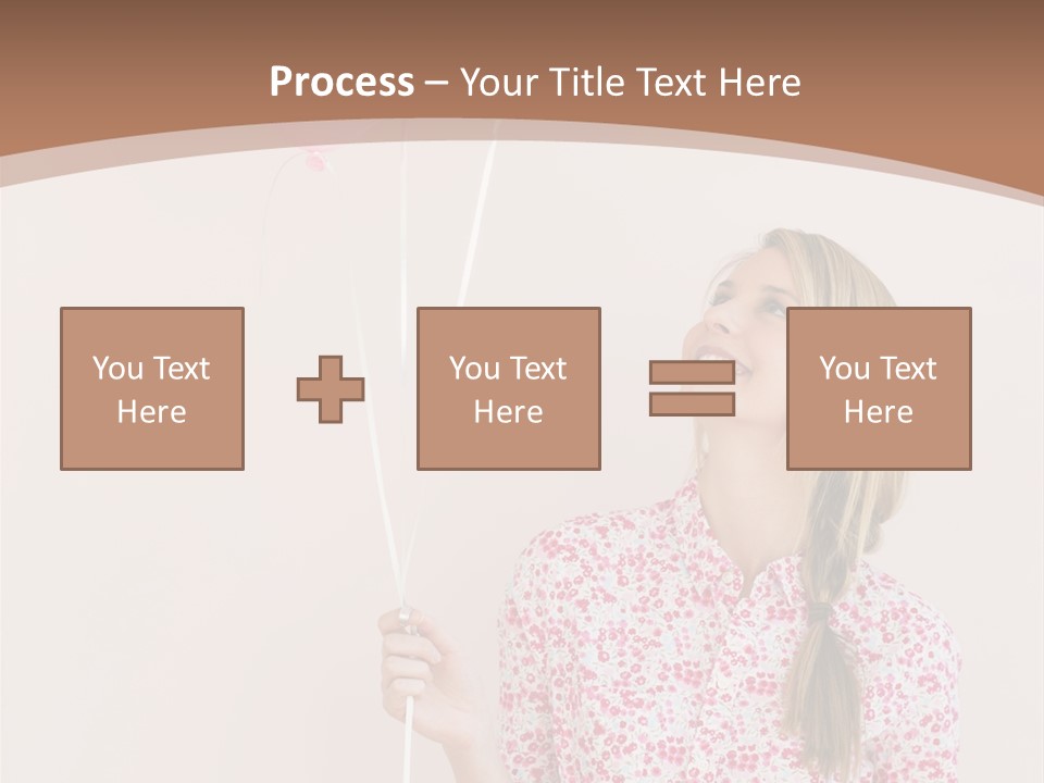 Shot  Hair PowerPoint Template