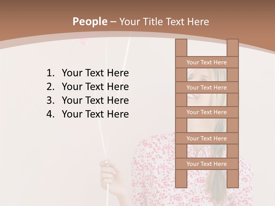 Shot  Hair PowerPoint Template