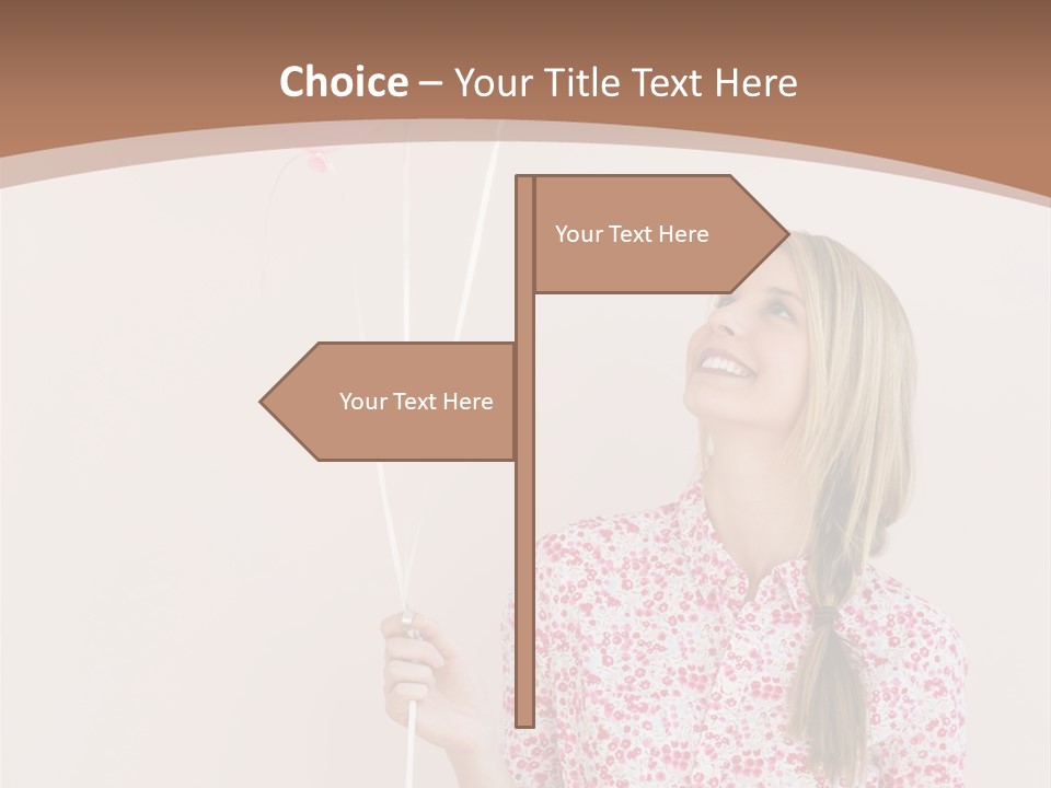 Shot  Hair PowerPoint Template