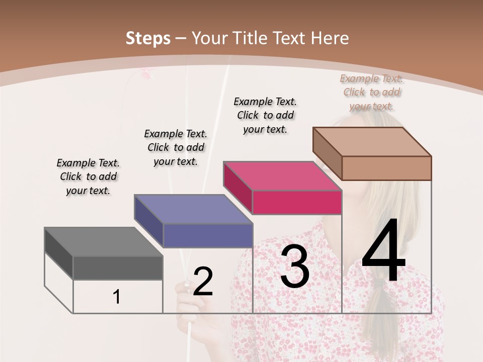 Shot  Hair PowerPoint Template