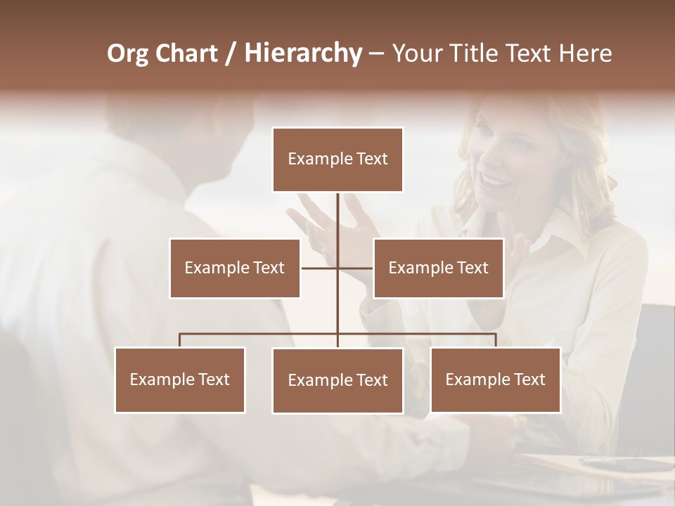 Discussion Sitting Business PowerPoint Template