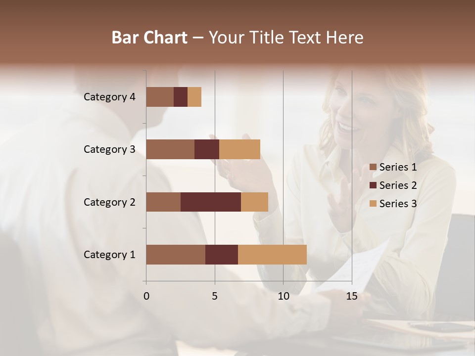 Discussion Sitting Business PowerPoint Template