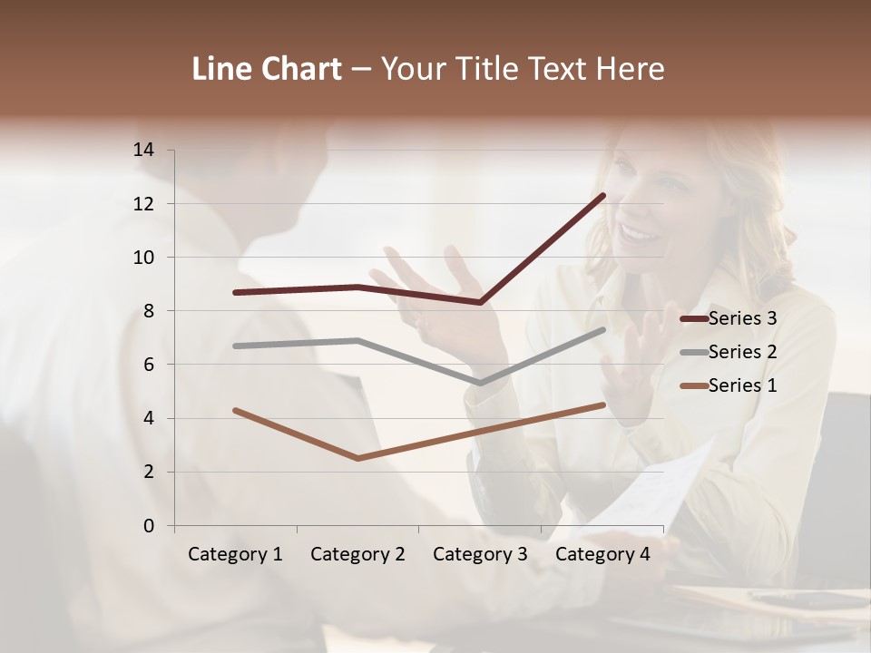 Discussion Sitting Business PowerPoint Template