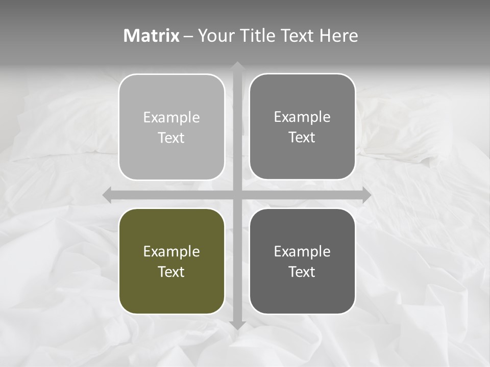 Messy Crumpled Apartment PowerPoint Template