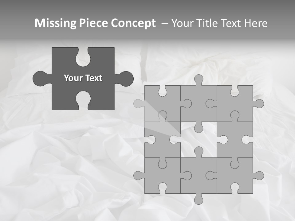 Messy Crumpled Apartment PowerPoint Template