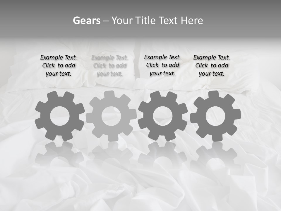 Messy Crumpled Apartment PowerPoint Template