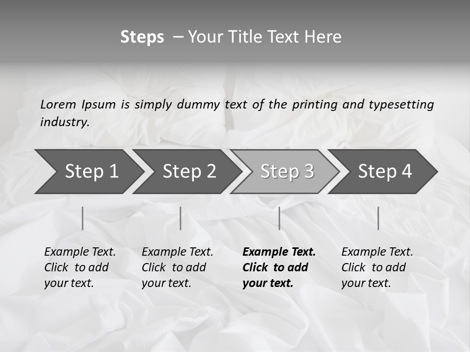 Messy Crumpled Apartment PowerPoint Template