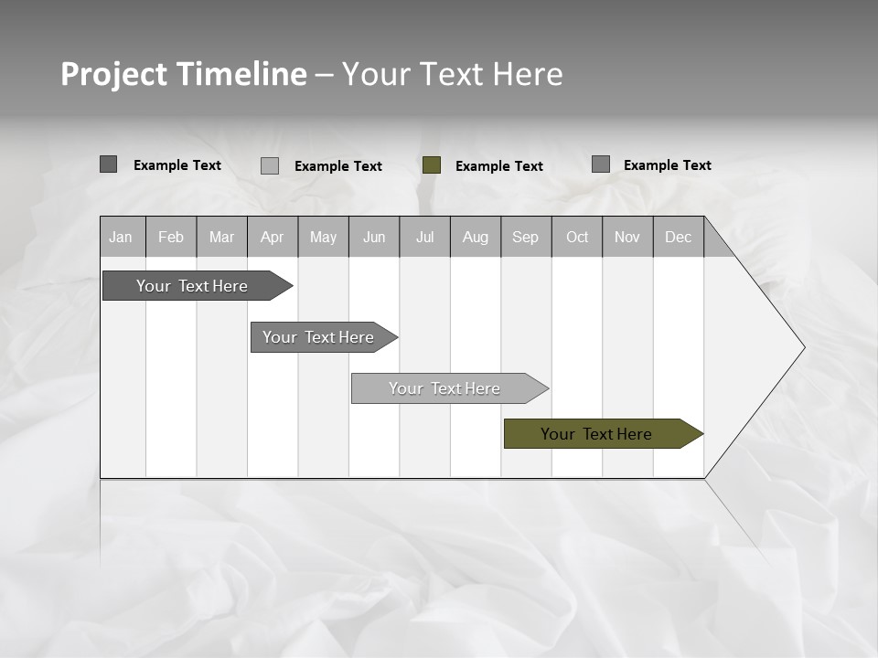 Messy Crumpled Apartment PowerPoint Template