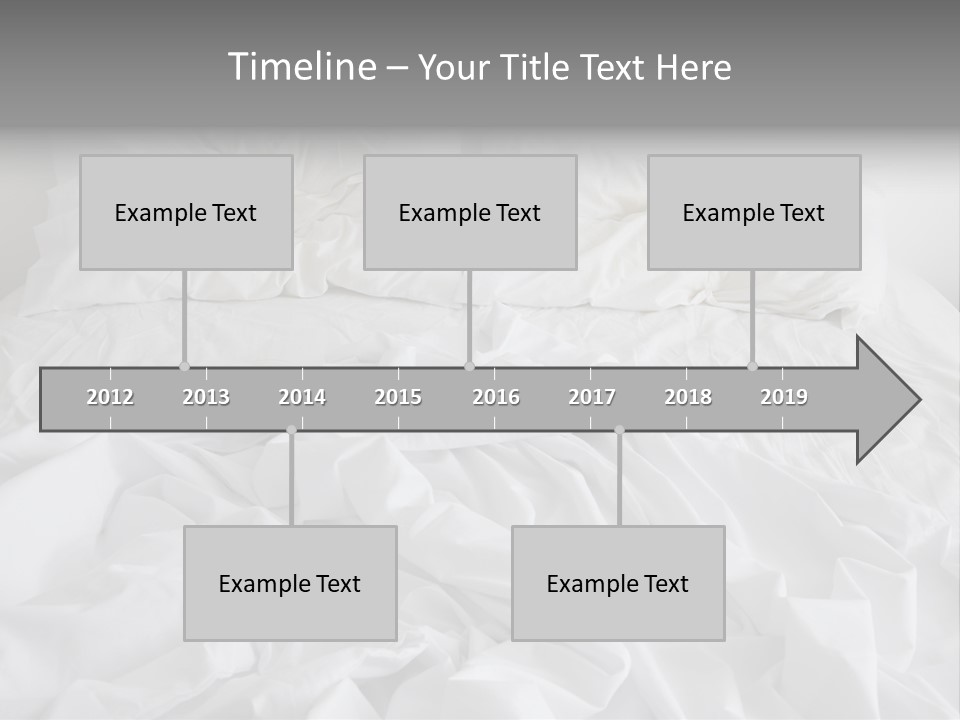 Messy Crumpled Apartment PowerPoint Template