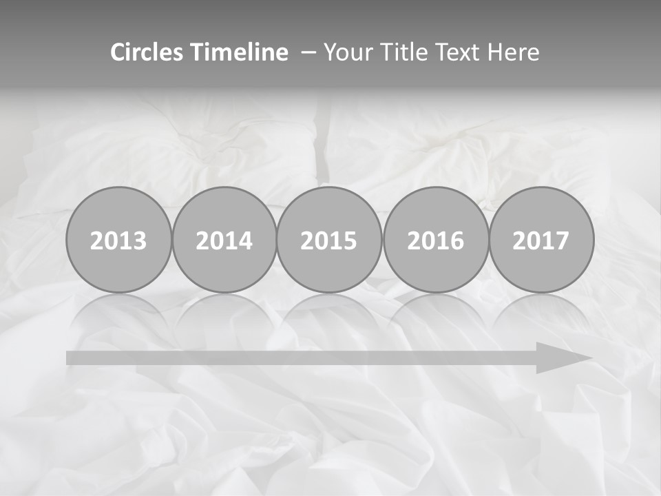 Messy Crumpled Apartment PowerPoint Template