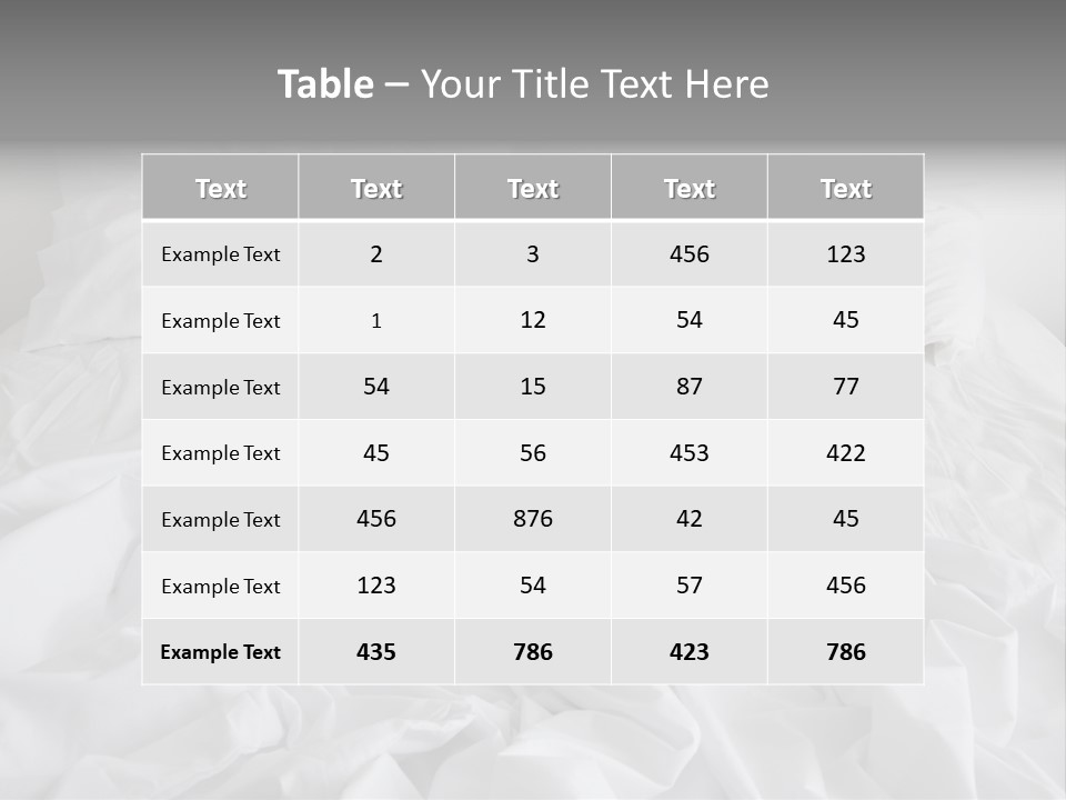 Messy Crumpled Apartment PowerPoint Template