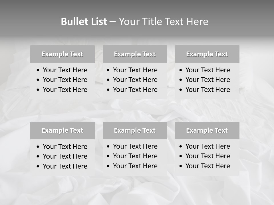 Messy Crumpled Apartment PowerPoint Template