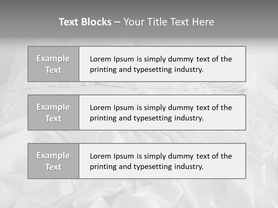 Messy Crumpled Apartment PowerPoint Template