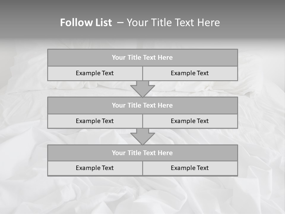 Messy Crumpled Apartment PowerPoint Template