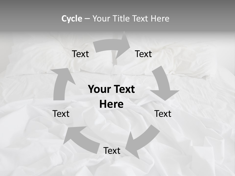 Messy Crumpled Apartment PowerPoint Template