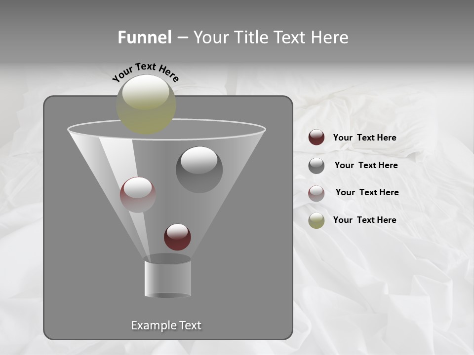Messy Crumpled Apartment PowerPoint Template