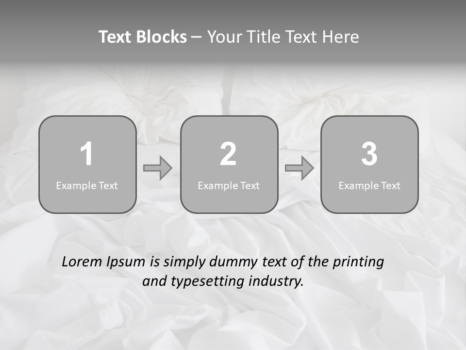 Messy Crumpled Apartment PowerPoint Template