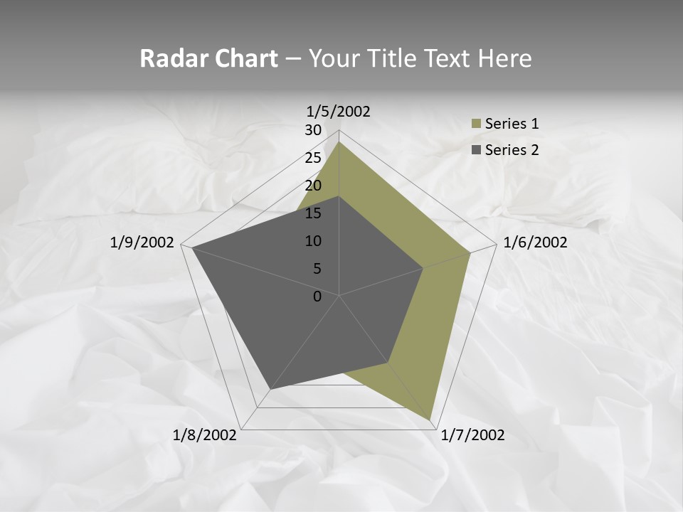 Messy Crumpled Apartment PowerPoint Template
