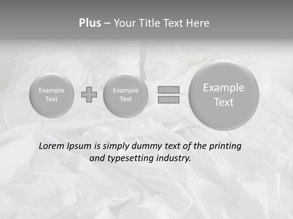 Messy Crumpled Apartment PowerPoint Template