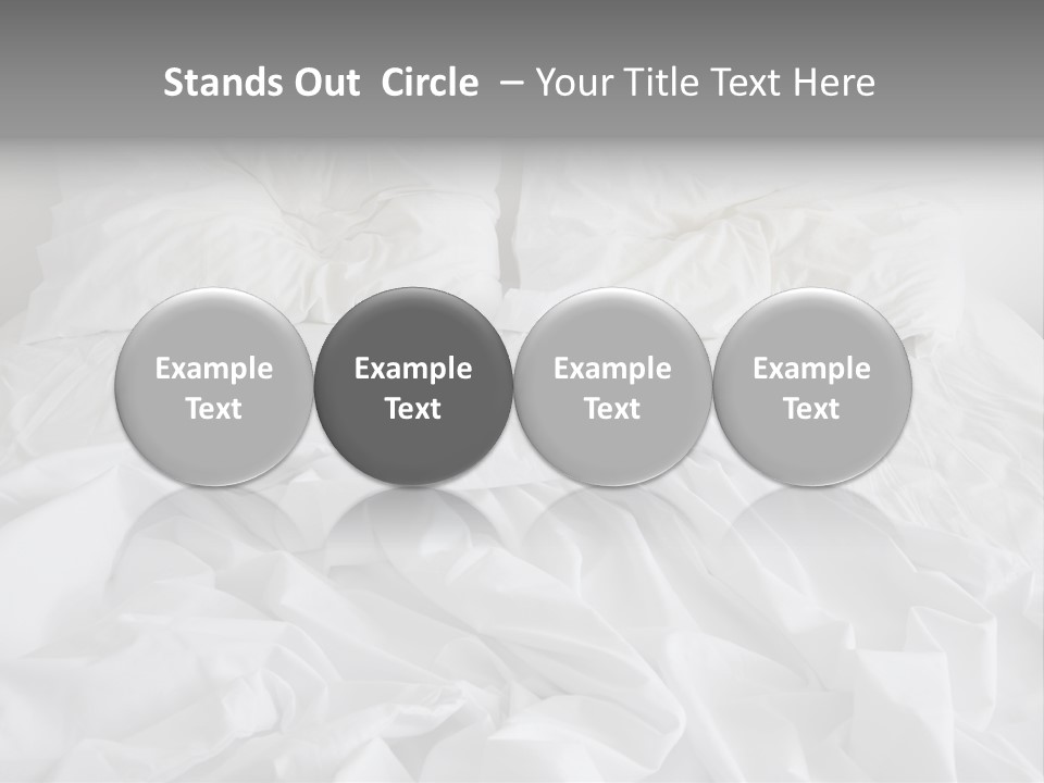 Messy Crumpled Apartment PowerPoint Template