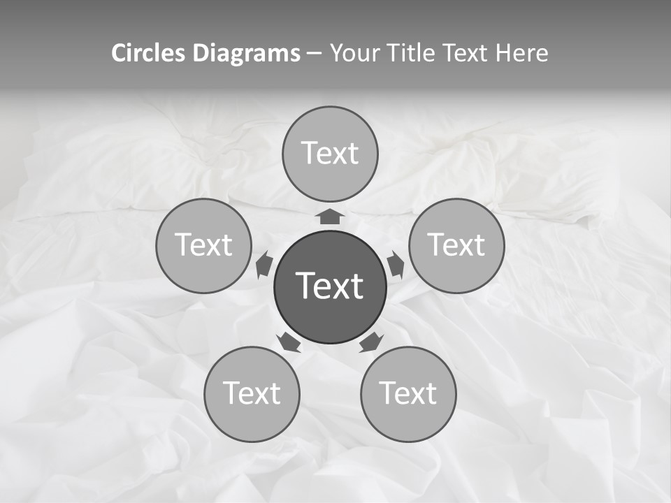 Messy Crumpled Apartment PowerPoint Template