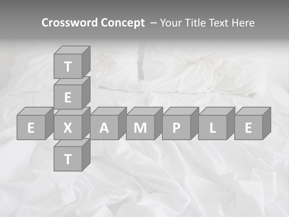 Messy Crumpled Apartment PowerPoint Template